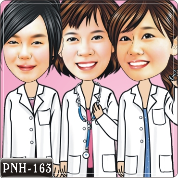 Q版多人漫畫 PNH-163 醫生Q版畫